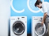 Guest self-service laundry facility