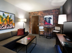 In-room living area.