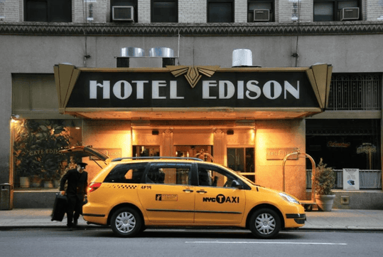 Hotel main entrance.