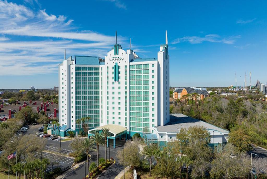 Hotel exterior view.