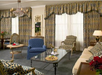 A luxurious living area with ample seating.