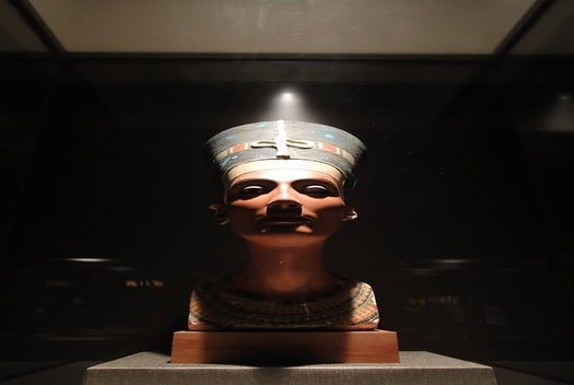 Hall of Ancient Egypt featuring Queen Nefertiti.