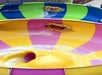 Swirl down the colorful Typhoon and Vortex.