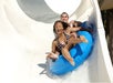 Twist and turn your way down the slides.