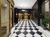 Lobby at Hyatt House Jersey City, NJ.