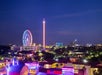 The I-Drive Resort Area - Entertainment District at night.