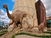 Famous dinosaur exhibit at The Children's Museum of Indianapolis.