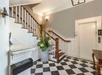 Lobby with stairs leading to second level
