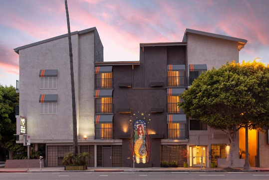 Hotel exterior view.