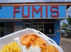 Kahuku is famous for garlic shrimp. We serve it up fresh from Fumi's!