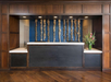 Front desk.