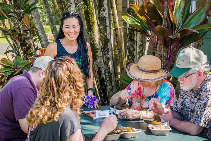 walking food tours kauai
