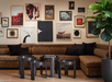 Lobby with comfortable seating.
