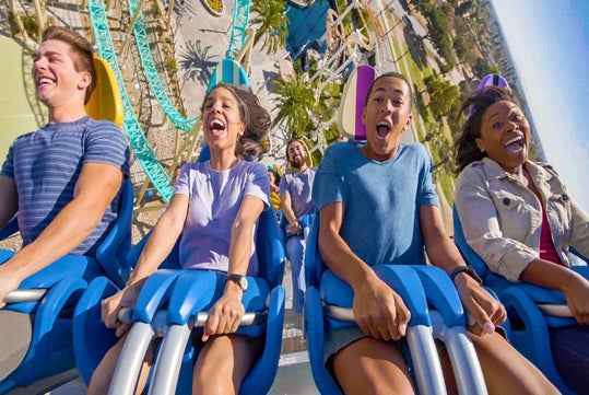 Experience the thrill of California’s first dive coaster.