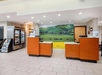 Front desk.