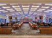 Engaging casino facility with slot machines and table games.