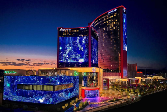 Hotel exterior.