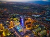 Las Vegas Strip Highlights Night Flight With Hotel Transfers