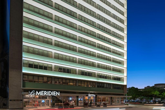 Exterior at Le Meridien Houston Downtown, Houston, TX.