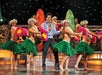 Hula dancers with Elvis during a number at Rock-A-Hula