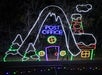 A Post Office lighting display at the Lights of Joy
