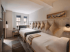 Hypoallergenic beddings at MOXY NYC Times Square.