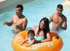 Family in the Lazy River - Crystal Falls at Magic Springs