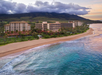 Beachfront hotel.