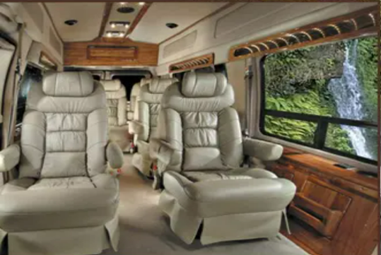 Luxury Limo-Van with only up to 8 guests for Maui Hana Cave-Quest Day Tour.