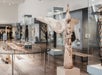 An exhibit of old tribal relics on the Meet the Met: Metropolitan Museum of Art Tour in New York City, New York, USA.
