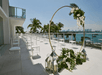Outdoor venue at Mondrian South Beach, FL.