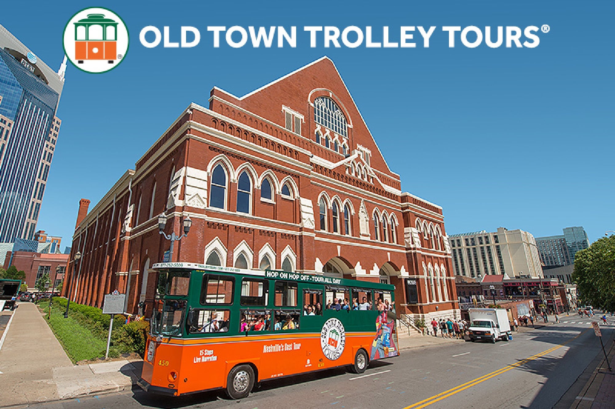 Easy transportation right to the legendary Ryman Auditorium.