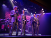 The quartet from the New South Gospel show.