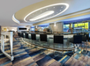 Bar/lounge at New York Hilton Midtown, NY.
