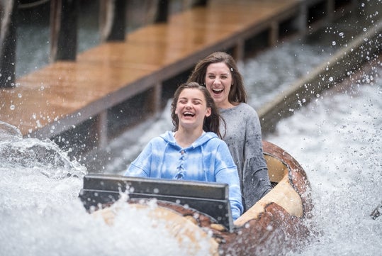 Log Chute at Nickelodeon Universe