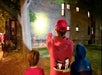 All ages are welcome on the Night Crimes Tour. Enjoy a multi-sensory experience with stops on and off the bus.