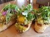 Avocado Toast at Hello Betty in Oceanside, California on the North OSide Walking Food Tour.