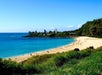 Crystal-blue waters along Hanauma Bay’s coast.