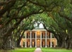 The old house at Oak Valley Plantation Cajun Pride Swamp Tours in New Orleans, Louisiana.