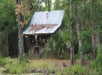 A shed at Cajun Pride Swamp Tours in New Orleans, Louisiana.