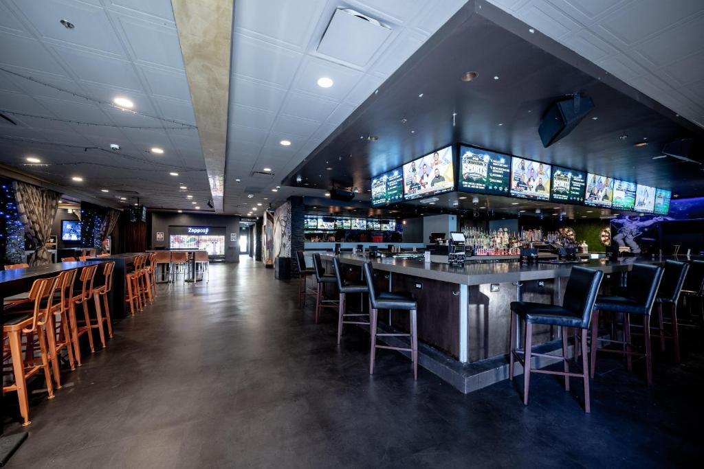 On-site bar.