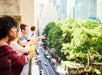 Terrazzo Terrace Lounge overlooking Bryant Park.