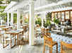 Restaurant at Parrot Key Hotel & Villas in Key West.