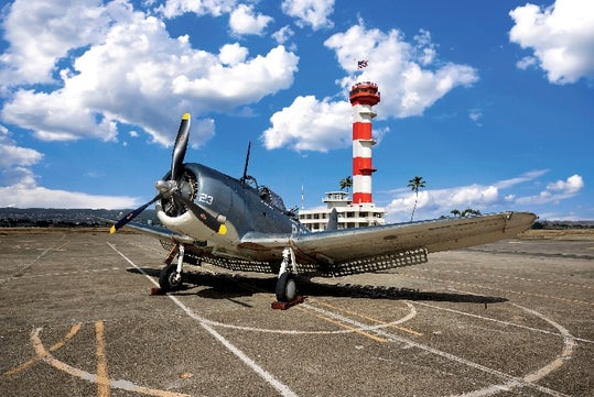 Pearl Harbor Aviation Museum - SBD Diver Bomber - Honolulu, Hawaii