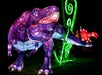 ZooLights Dinosaur at the Phoenix Zoo