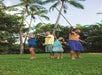 Tahitian Spear Throwing - Polynesian Cultural Center in Laie, Oahu, Hawaii
