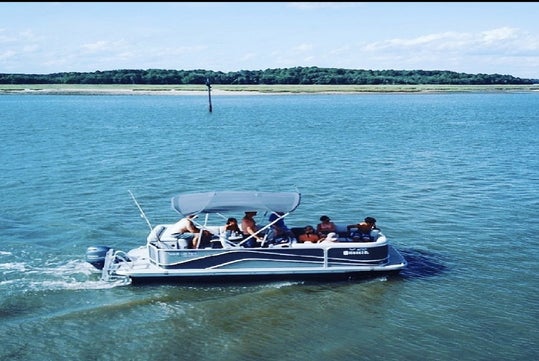 Pontoon Boat rentals from Island Head Tours in Hiton Head, SC