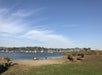 The shoreline and marina in Sausalito, CA