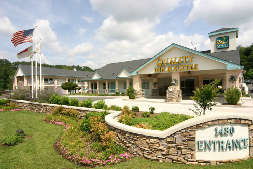 Exterior at Quality Inn & Suites Biltmore East, NC. 