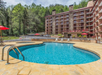 Outdoor pool at Quality Inn & Suites Gatlinburg.